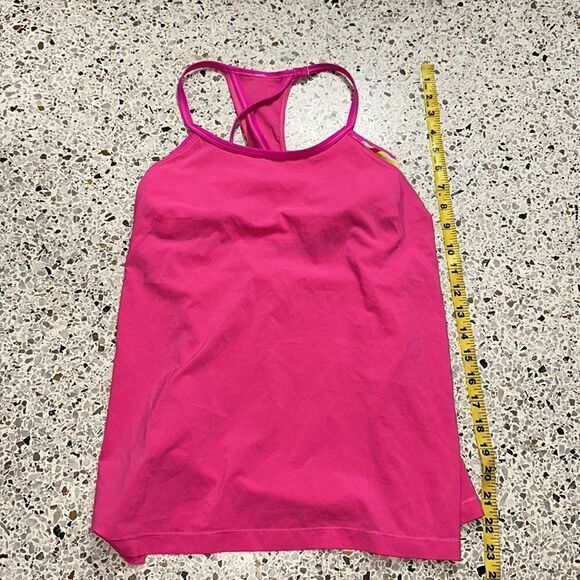 Lululemon amped tank raspberry glo practice freely groovy stripe 4 - Picture 5 of 5